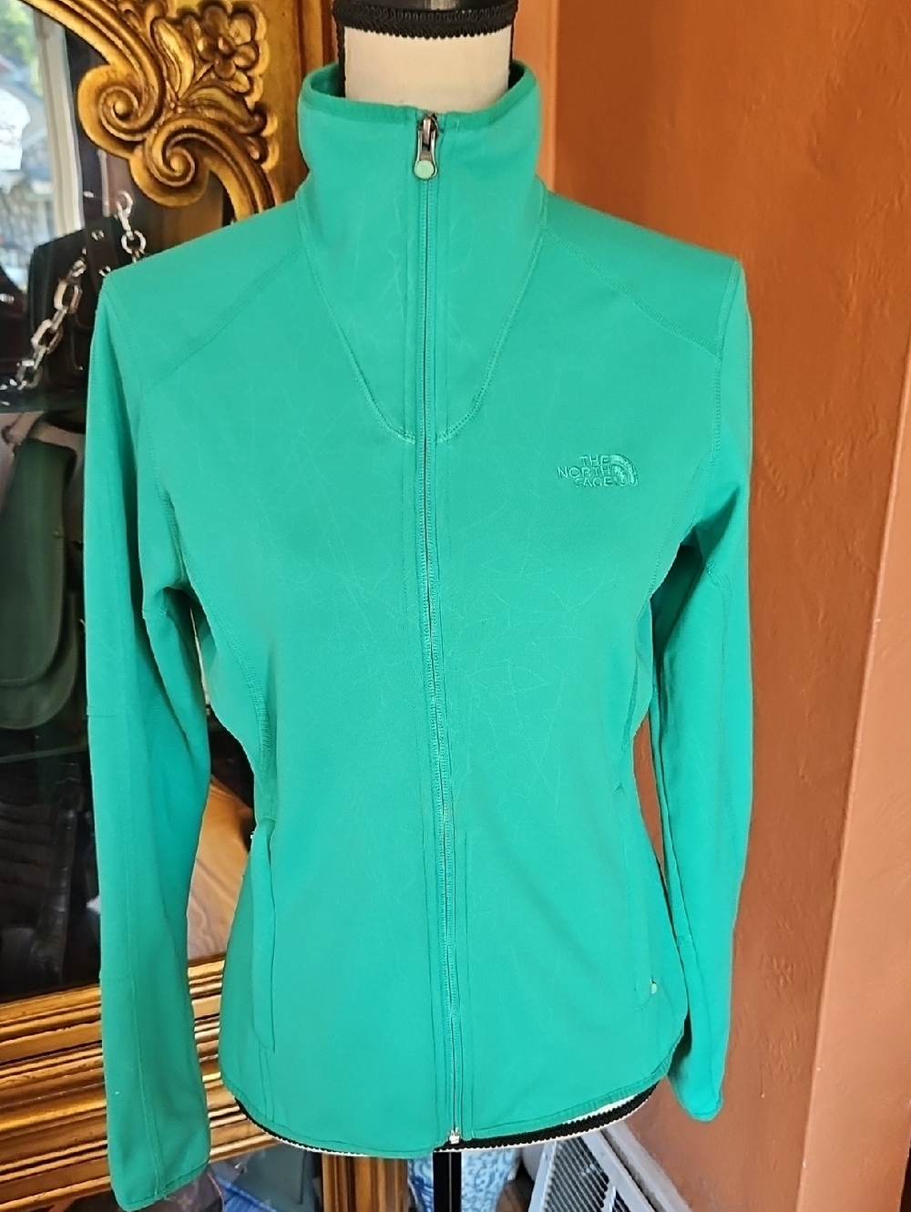 The North Face Women's Bright Green Full-Zip Jacket